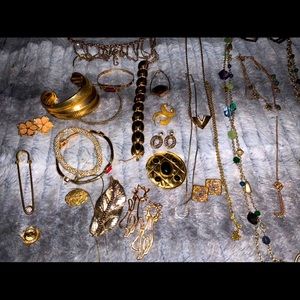 Gold Plated Jewelry Lot